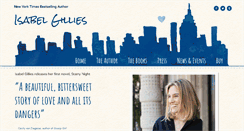 Desktop Screenshot of isabelgillies.com